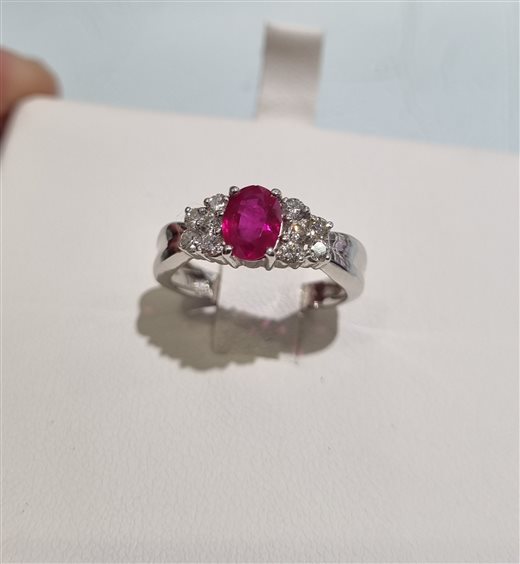 Ring Gilma Gioielleria  Woman in Gold Rubino 0.70 Ct ANOR-105-286 - ANOR-105-286